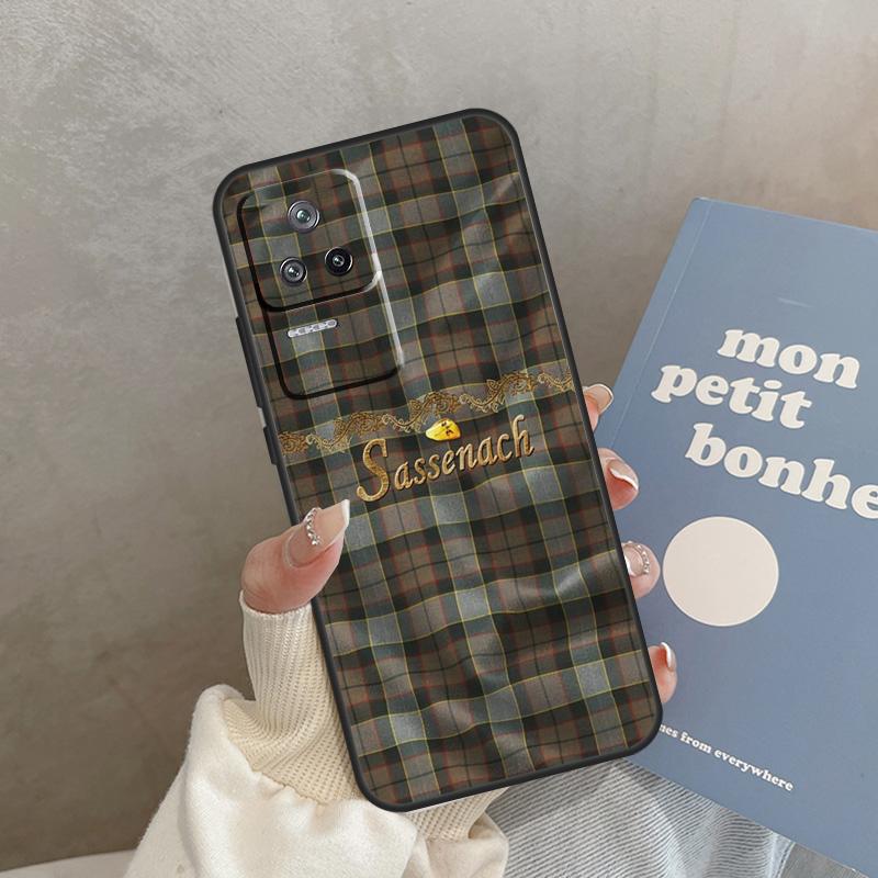 

Outlander Fraser Tartan Case For Xiaomi 15 13 14 Ultra 11T 12T 13T 14T Pro POCO X7 X3 X5 X6 Pro F5 F6 F7 Pro Cover Xiaomi 13