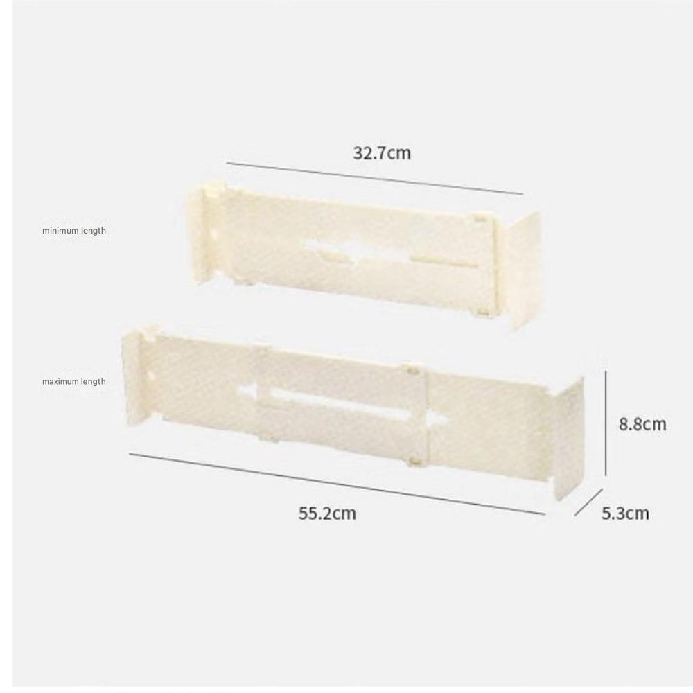 Divisori per cassetti (Min.32.7 ~ Max 55.2 * H 8.8 cm)