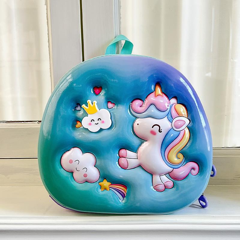 Cute Colorful Cartoon Children's Backpack For Kindergarten Boys And Girls With Spacious Design