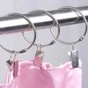 100Pcs Stainless Steel Window Curtain Clips Opening/Closed Mouth Drapes Clamp  for Tapestry