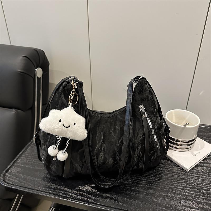 Fashion multifunctional backpack women's bag summer new light luxury niche shoulder bag trendy portable small bag