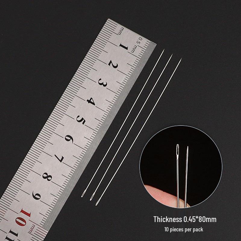 Extra-Fine Beading and Cable Needle for Small Beads and Jewelry Stringing