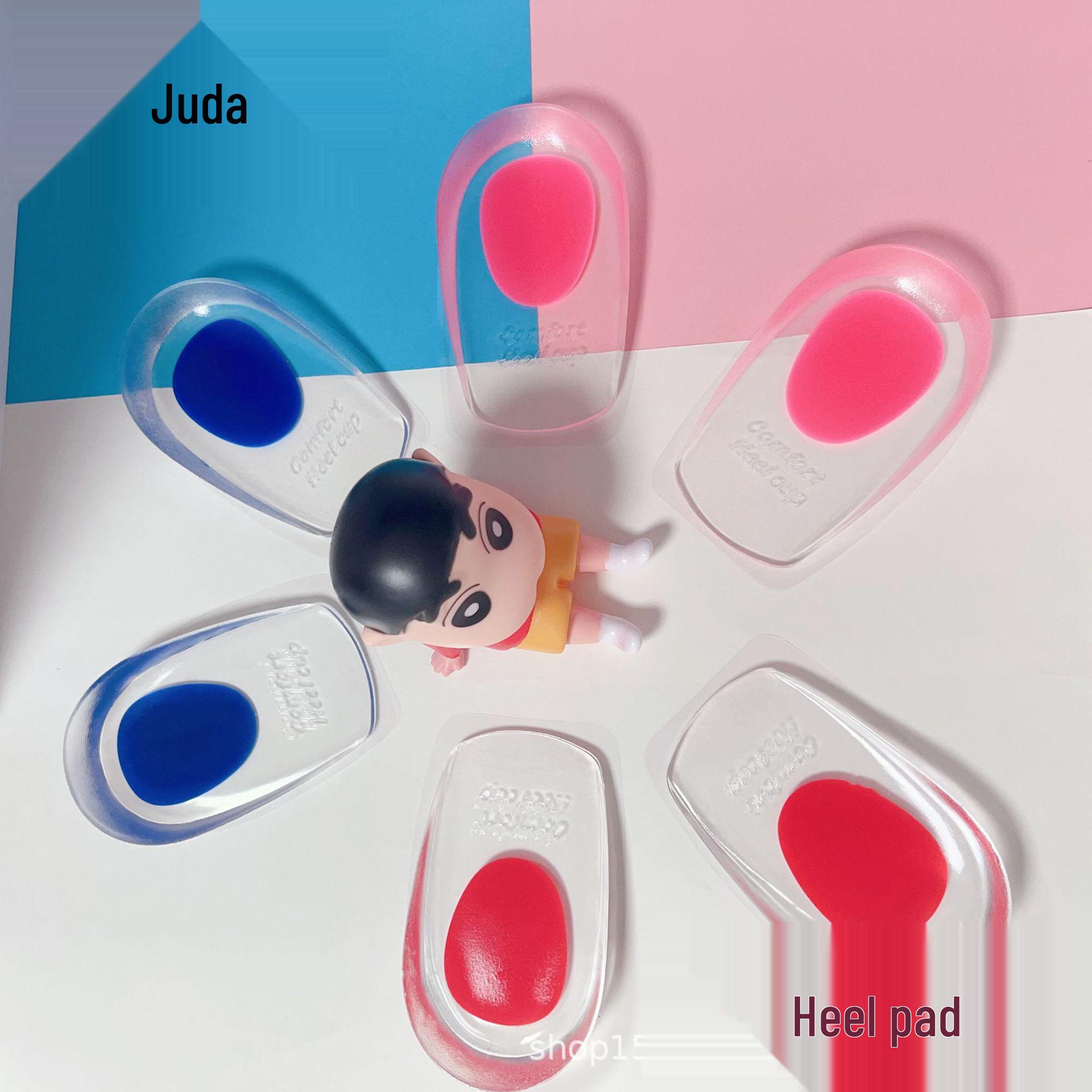 

Прозрачные силиконовые U-образные накладки на пятку - Спортивные амортизирующие, Увеличение роста, Полустелька Yiwu Standard