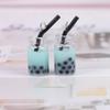 Accessories Resin Necklace Bottle Pearl Milk Tea Earrings Charms DIY Making Pendant Jewelry Making