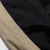 Giacca da Uomo Color Block con Collo Alto e Zip, Giacca a Vento Casual a Strisce, Capo d'Abbigliamento Esterno