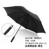 17-Inch Wind-resistant Straight Rod Umbrella Business Long-handled Umbrella All-fiber Large Golf Umbrella Logo Gift Advertising Umbrella