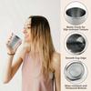 Stainless Steel Insulated Mugs Metal TumblWater Glasses Reusable Beer Cups for Camping Bbq Party Coffee(10oz-8Pcs)