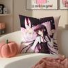 Romantic Anime FFox Servant SS Cushion Cover Pillowcase Short Plush Invisible zipper Room Sofa Cushion Cover