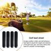 Golfer Adhesive Lead Tape Strips Add Swing Weight To Golf Club Tennis Racket Iron Putter For Driver Iron Putter Tennis Racket