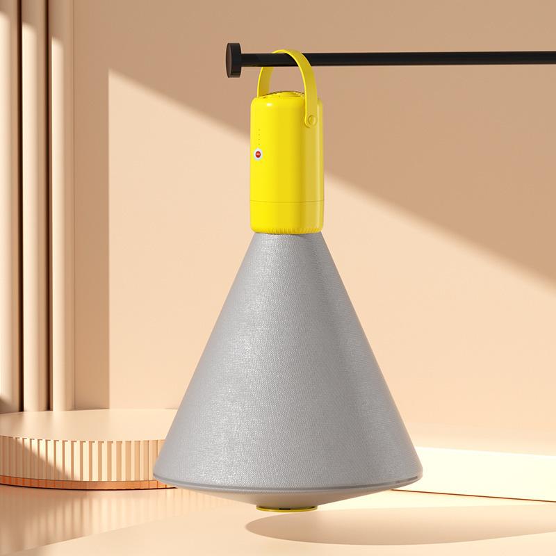 

Портативная мини-сушилка, многофункциональная машина для сушки обуви, подогрева кровати и сушки одежды Style A жёлтый