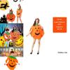 Halloween Pumpkin Costume Adult Parent-child Clothing Cosplay Fancy Dress Party