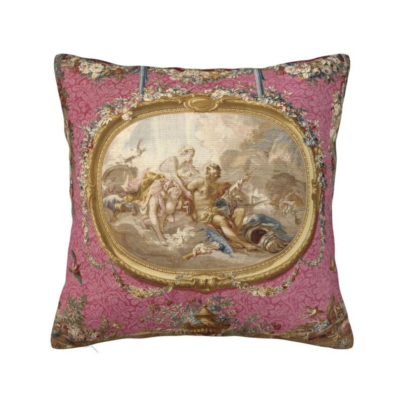 Aesthetic Renaissance Angel Cushion Cover Boucher Rococo Art Soft Nordic Pillow Decor Home