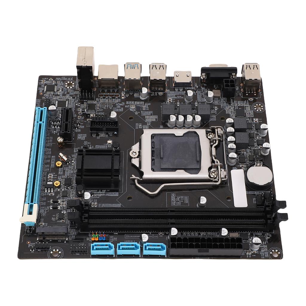 H110 Gaming Motherboard for LGA 1151 ATX 2 Channel DDR4 M.2 Nvme NGFF Serial ATA3.0 6GB PCIe