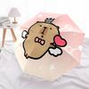1PC Cute Capybara Personality Umbrella with 8 Frames, Automatic Open, Durable Frame, Quality Craftsmanship Yy250912106