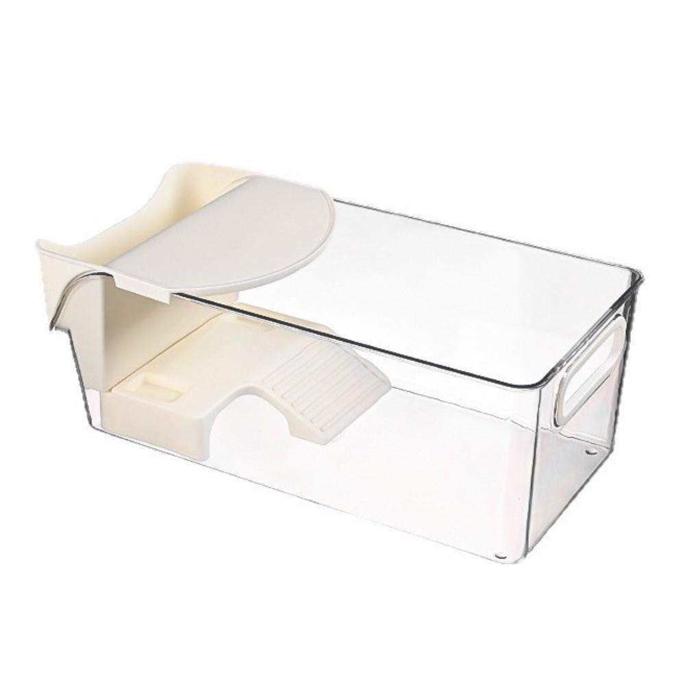 Neuer Plastik-Schildkrötenpanzer Transparent Leicht zu reinigen Reptilien-Terrarium Multifunktional Große Kapazität Kleintierbehälter für Amphibien