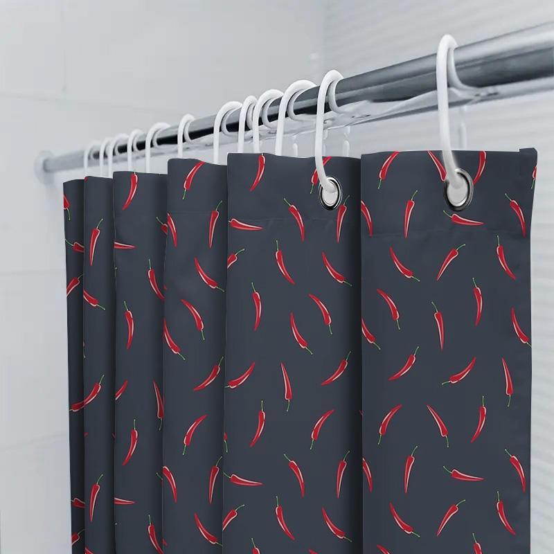 Bathroom Shower Curtain Tropical Palm Leaf Ocean Wave Scenic Decor Waterproof Fabric Modern Farmhouse Coastal Home Decor