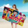 Anime B-Bettys B-Boops Big Microfiber Beach Towels Quick Dry Towel Sand Beach Towels Pool Towel for Travel Swim Pool Yoga
