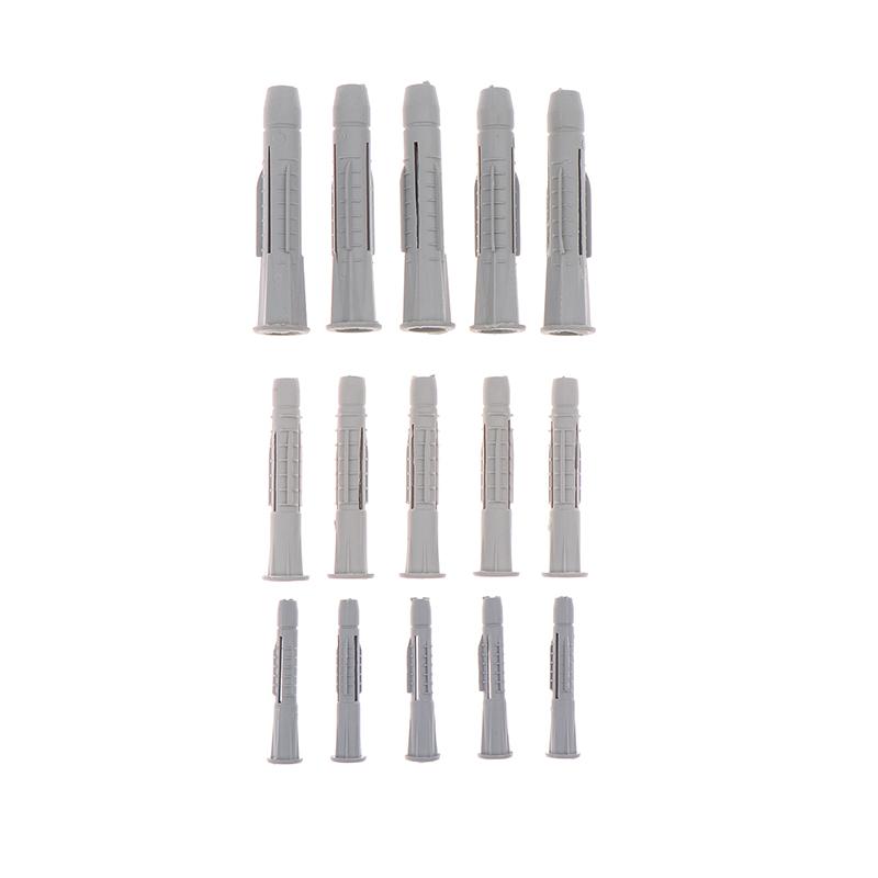 20Pcs M6/M8/M10 Knotted Expansion Tubes Eco-Friendly Nylon/Plastic Expansion Plugs Multi-Specification