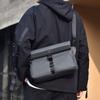 Minimally Designed Men's Crossbody Briefcase, Business Commuting Membrane Single Shoulder Crossbody Bag