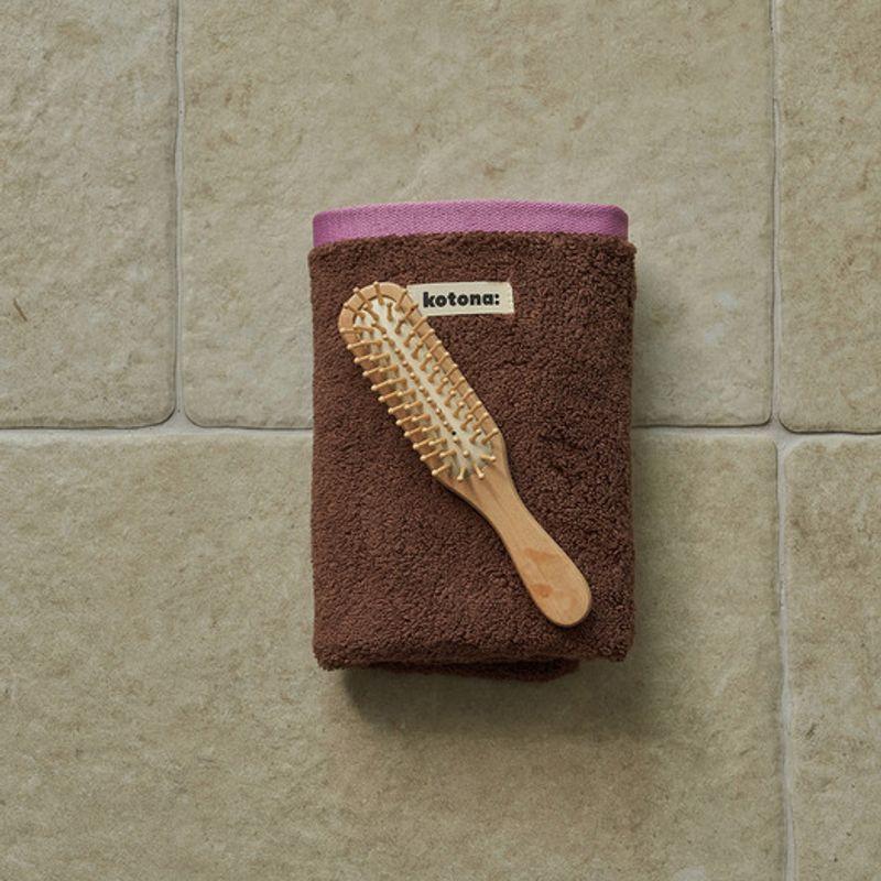 KOTONA Home Körperhandtuch Woody Brown