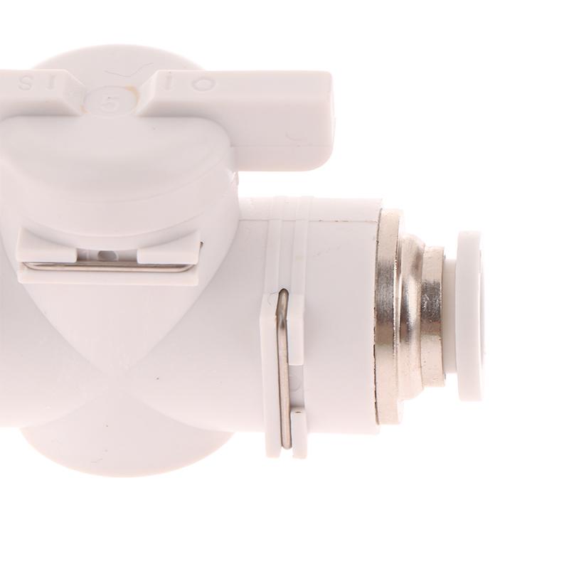 Buc 4Mm 6Mm 8Mm 10Mm 12Mm Black Pneumatic Push In Quick Joint Connector Hand Valve To Turn Switch Manual Ball Current Limiting