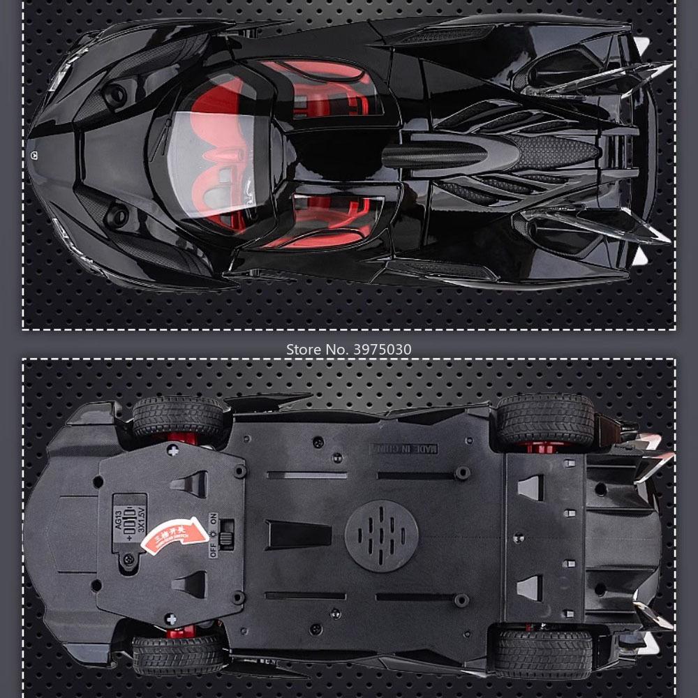 1:18 Apollo EVO 720S Toy Cars Models Alloy Diecast Light Music Miniature Supercar Wheel Steering Vehicle for Children Best Gifts