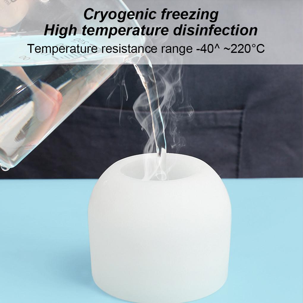 Ice Cube Form Silicone Rose Shape Icecream Mold 3D Big Freezer Ice Cream