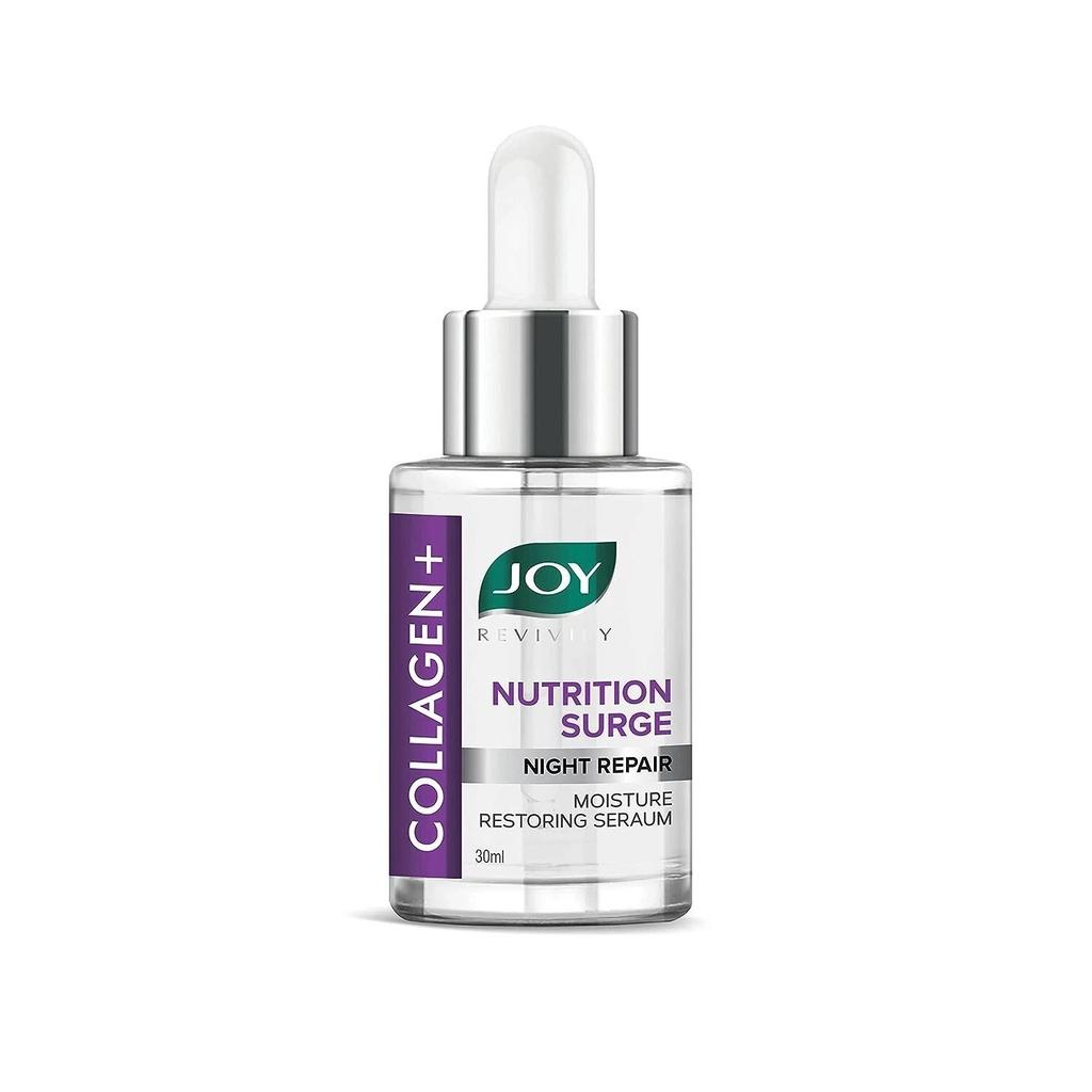 Joy Revivify Collagen+Nutrition Surge Night Repair Moisture Restoring Serum 30ml
