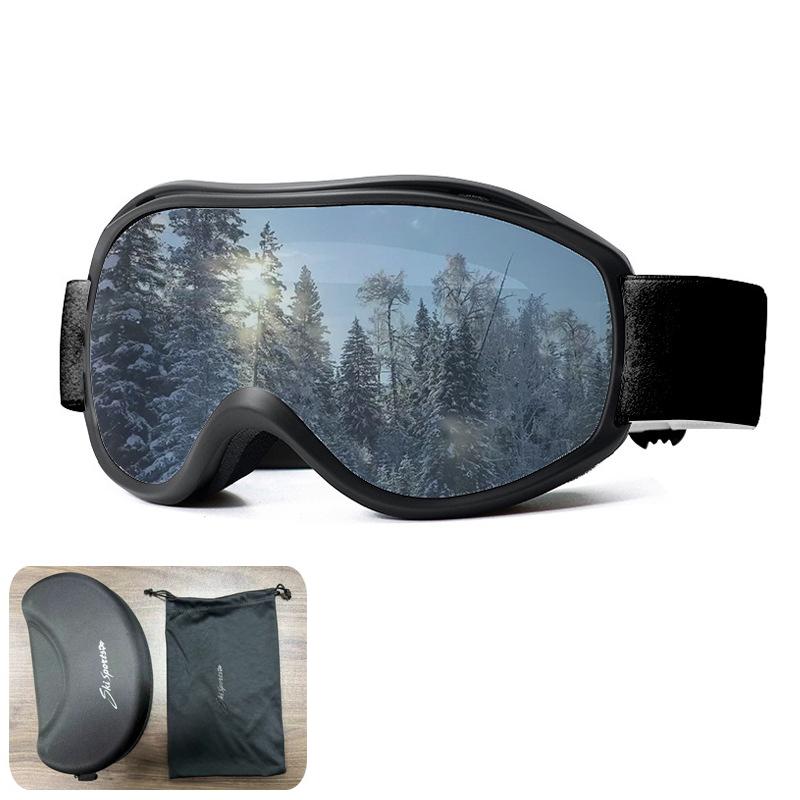 YEZIXIN Spherical Anti-Fog Ski Goggles UV400 HD Protection Snowboard Snowmobile Outdoor Sports Glasses for Men Women Teens