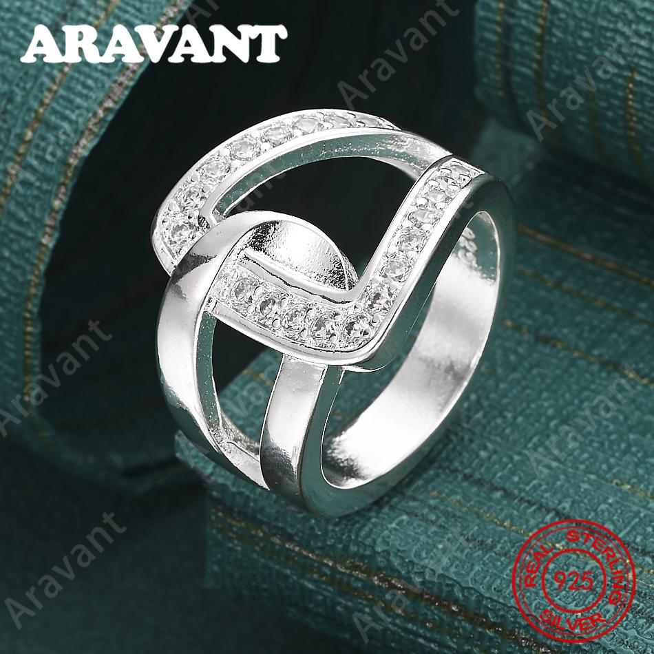 CopperGeometric Zircon 7-10# Ring For Women - Vintage Elegant And Noble Party Jewelry
