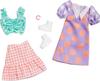 barbie Fashion Accessory Pack Polka Dot HBV70 (Purple Dress)