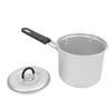 Folding Camping Pot 770ml Lightweight Portable Cooking Pot with Lid and Foldable Handle for Outdoor