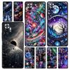 Universe Starry Sky Moon Phone Case Cover for Redmi 14C 10C Note 15 14 13 12 10 11 K40 Pro Plus 5G Shockproof Soft TPU Shell