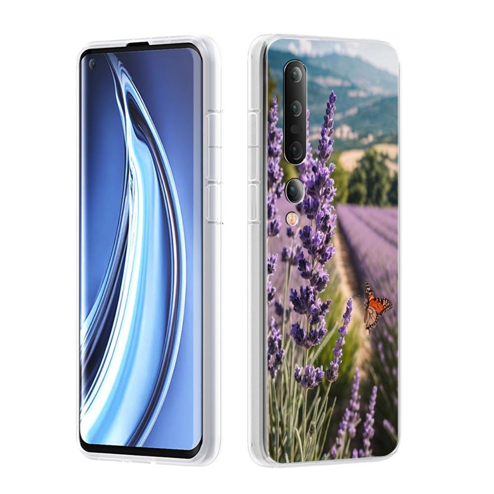Simple lavender Purple flowers Phone Case For Xiaomi Mi Poco X6 X5 NFC X3 F6 F5 Pro F4 F3 15 14T 14 13T 12T 12 13 Lite 11 Cover