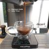 MiiCoffee Mini Press Coffee Scale with Automatic Timer for Espresso and Drip Coffee, Aluminum Body & Glass Top