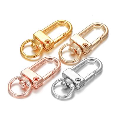 10pcs/Lot 32X12mm Snap Lobster Clasp Hooks DIY Jewelry Making Findings for Keychain Neckalce Bracelet Supplies Wholesale