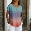 Women's Casual, Loose-Fit, And Stylish Short-Sleeve Cotton-Linen Top