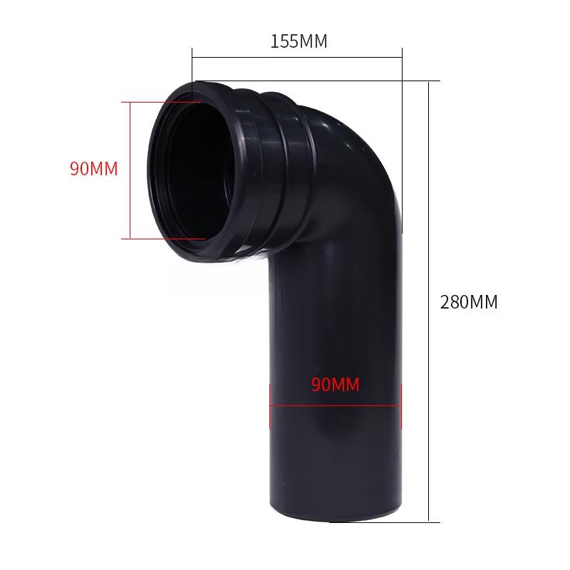 Toilet Cistern Sewage Discharge Elbow Pipe