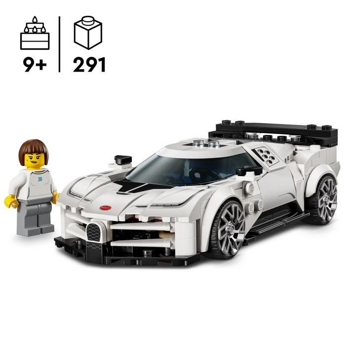 LEGO Speed Champions 77240 Hypercar Bugatti Centodieci - Jouet Voiture enfant 9 ans