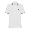 Lacoste Womens/Ladies Tipped Slim Short-Sleeved Polo Shirt