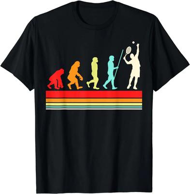 Padel Evolution Funny Padel Design Gift Idea Tenis Pádel Tennis T-Shirt Funny T Shirts Short T-shirt T Shirt for Men