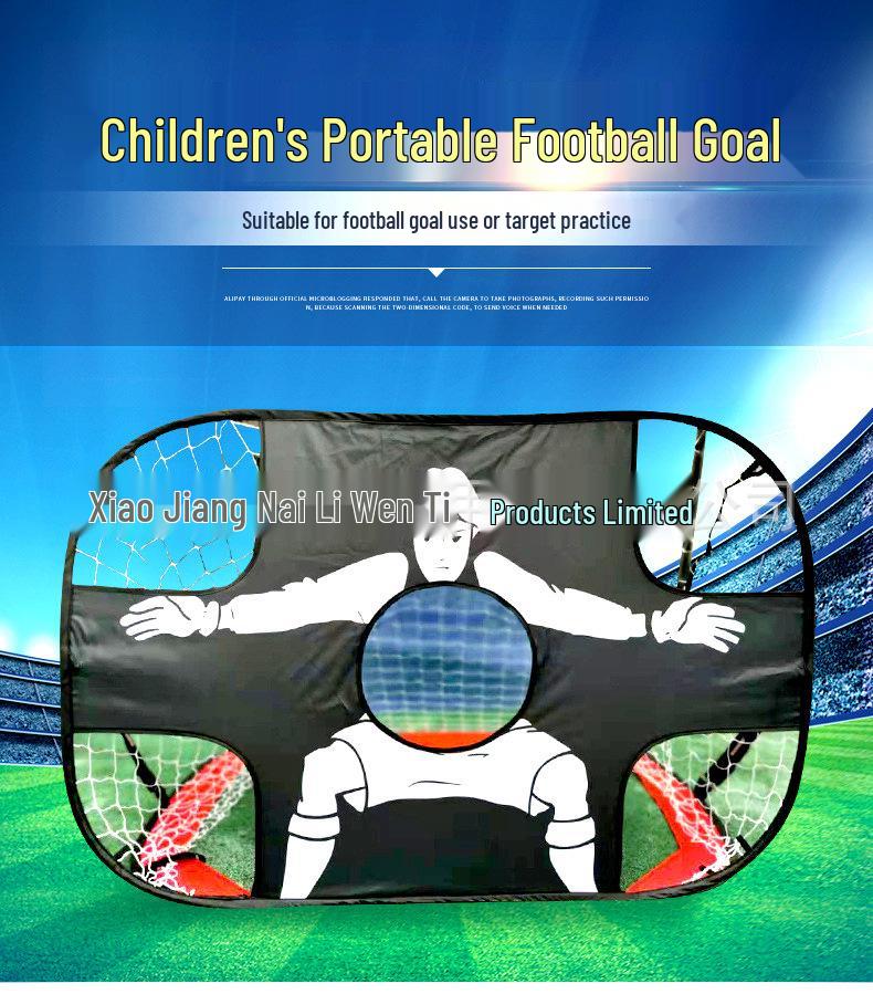 Foldable Portable Soccer Goal for Children - Indoor/Outdoor Training Stand