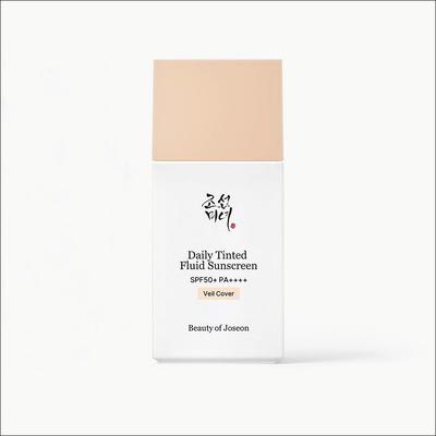 Sérum Solar Tinteado Diario : Cubierta de velo (FPS50+ PA++++)