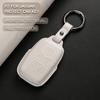 Leather Car Key Cover Case Protection Shell Keychain For Jaguar XE XJ XJL XF A9 C-X16 V12 Guitar F-type E-Pace