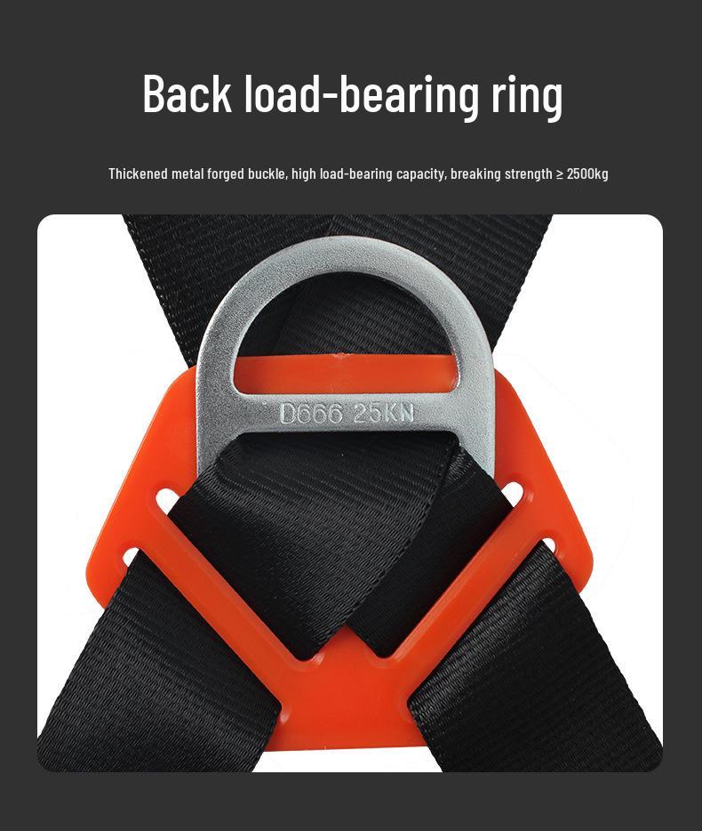 Five-Point Full Body Fall Protection Safety Harness for Electricians