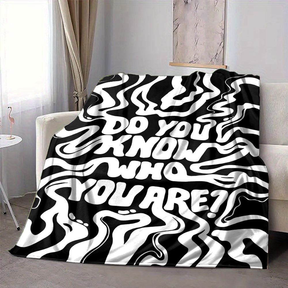 1pc Identity Exploration Blanket Warm,Perfect for Camping And Travel, Making It a Great Gift for Any Season Yy250904197