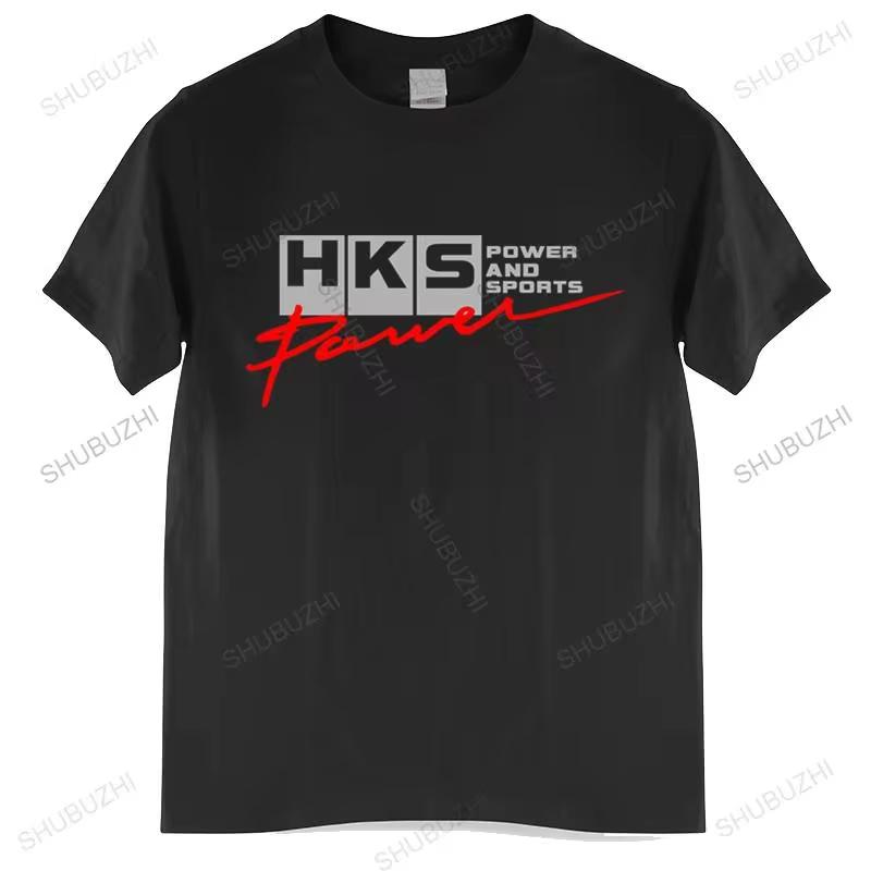 Hks Power And Sports T Shirt Summer Men Cool Cotton Short Sleeve Hks Tshirts Unisex Gift Tops Tee Lh238