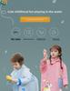 Kids' Waterproof EVA Raincoat with Large Brim and Backpack Space for Boys and Girls