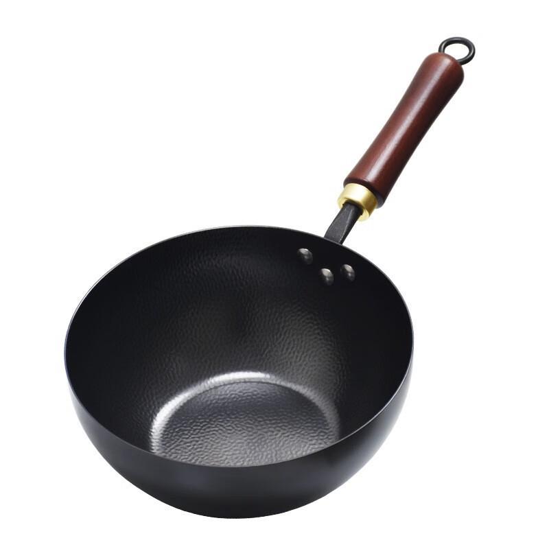 Healthy Wrought Iron Milk Pot with Fish Scale Pattern