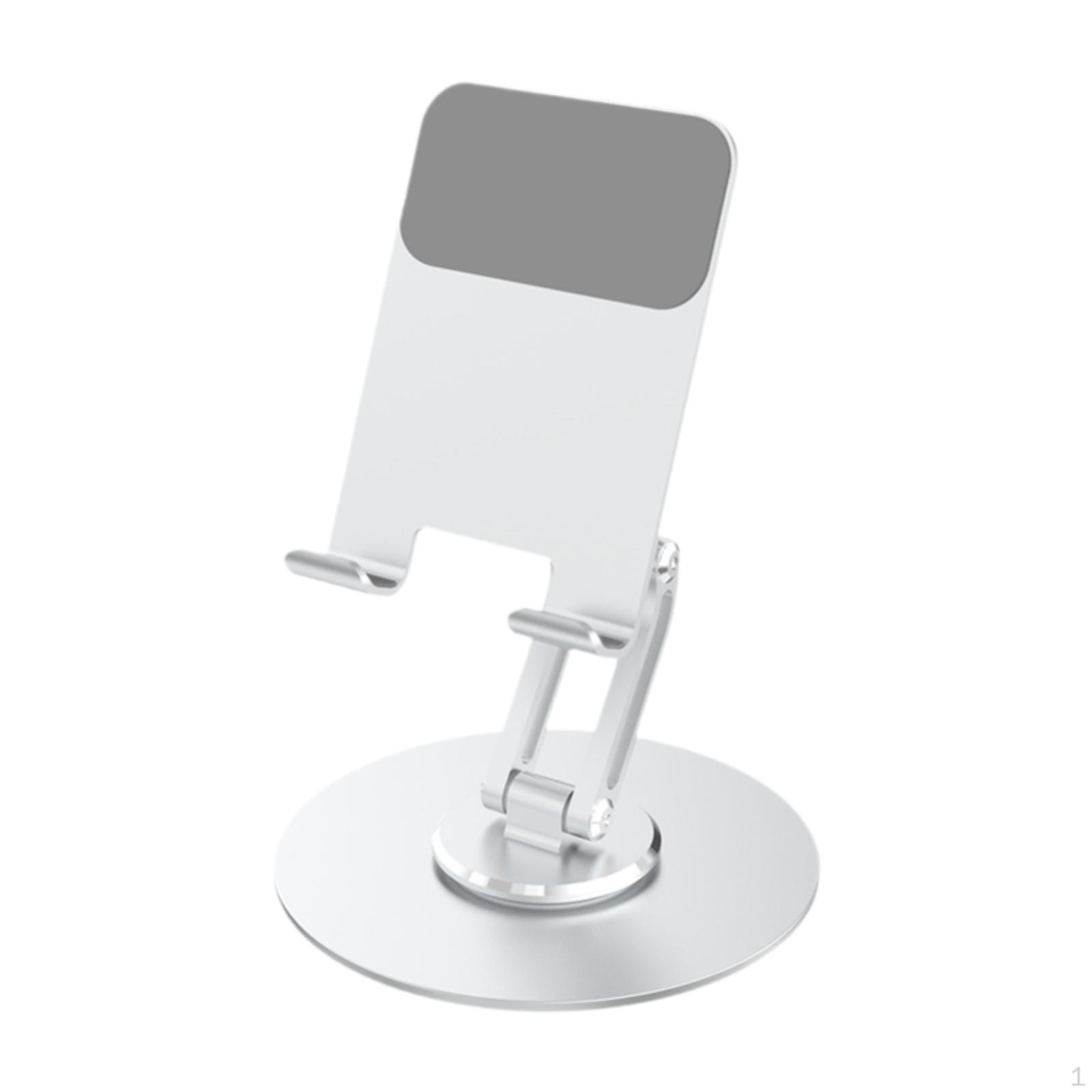 

-degree Rotation Telephone Holder Accessories Foldable Gift Professional Bracket серебряный